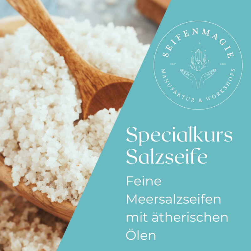 Handgemachte Salzseife mit ätherischen Ölen – Kurs in Pfinztal bei Karlsruhe