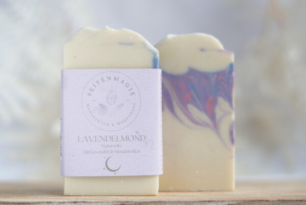 Naturseife "Lavendelmond" Mandelmilch & Lavendel