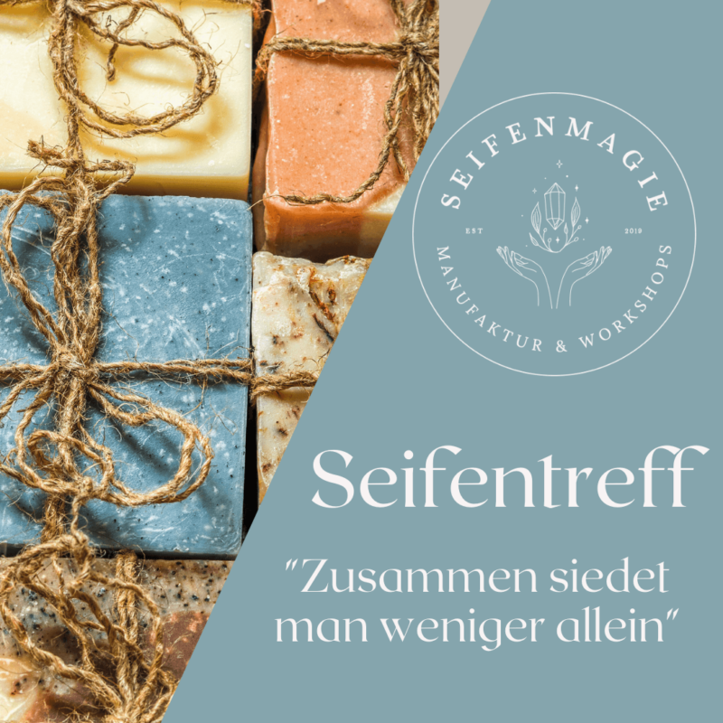 Gemeinsam Seife sieden beim offenen Seifentreff in Pfinztal