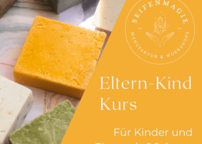 Eltern-Kind-Seifenkurs – gemeinsam Seife sieden in Pfinztal bei Karlsruhe