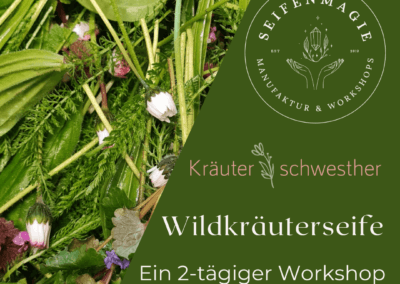 Wildkräuterwanderung und Seifenkurs mit Naturseife in Pfinztal bei Karlsruhe