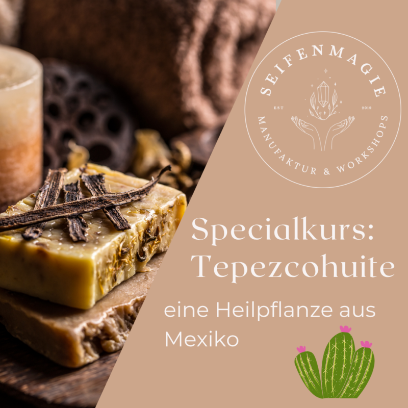 tepezcohuite seifenkurs seifenmagie mexikanische seife