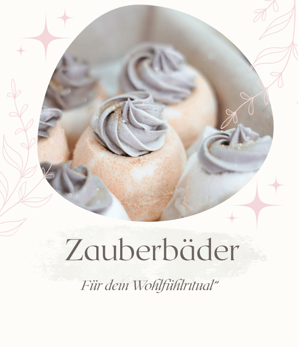 Zauberbäder von Seifenmagie – handgerührte Badebomben, Peelings und Badesalze mit natürlichen Düften & Glitzer.
